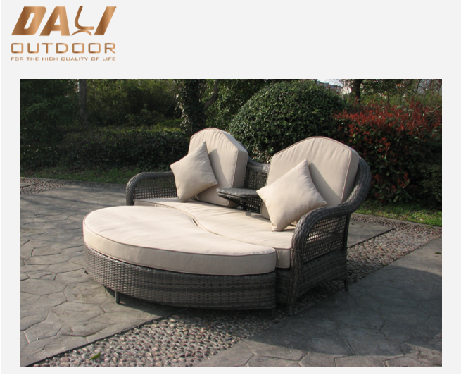 Set di sedie a sdraio da giardino in vimini da giardino in rattan PE da 2 pezzi