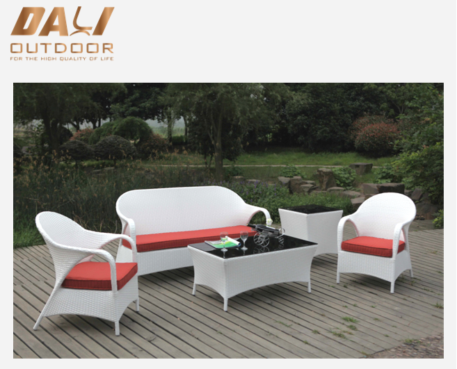 mobili da esterno in vimini Mobili per divani ad angolo in rattan / divano componibile per mobili da giardino in rattan